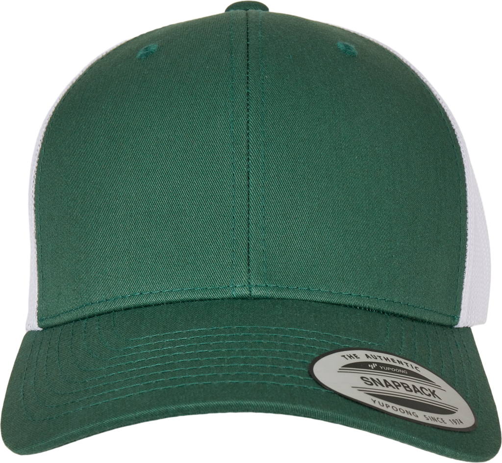 Casquette retro trucker bicolore