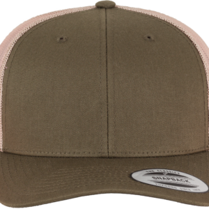 Casquette retro trucker bicolore