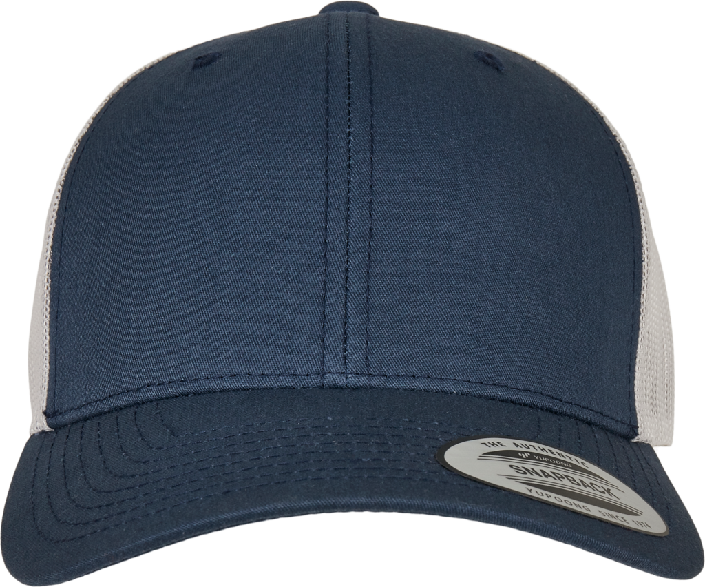 Casquette retro trucker bicolore