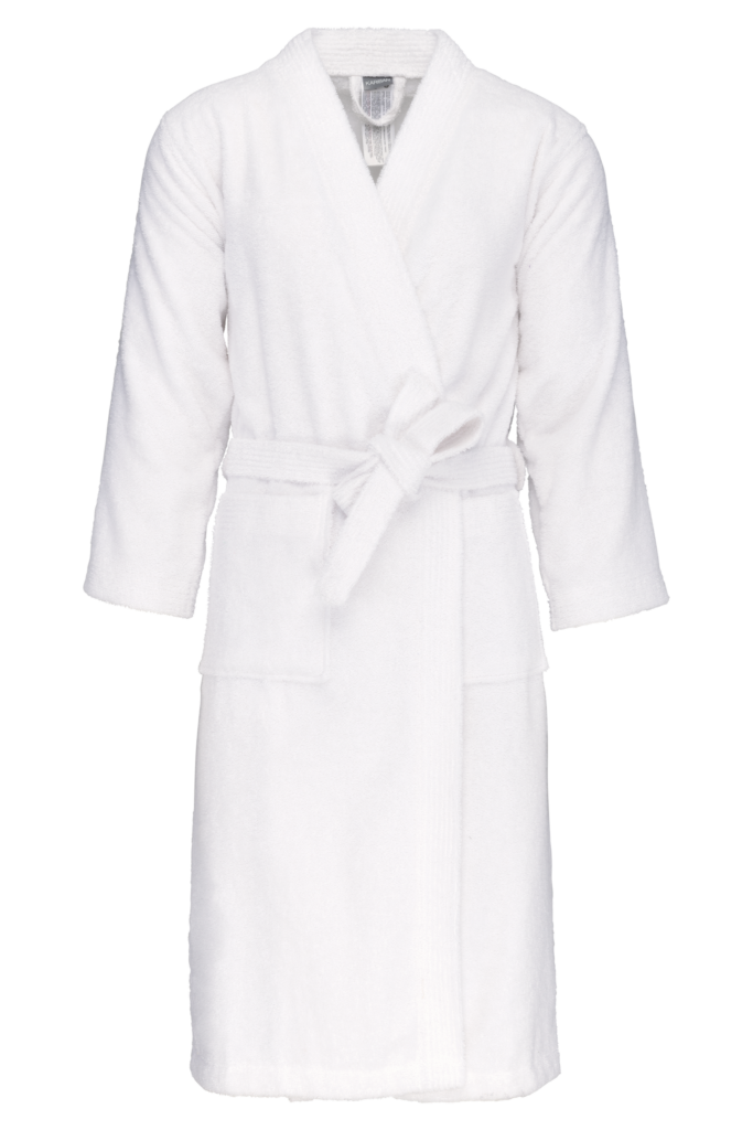 Peignoir col kimono