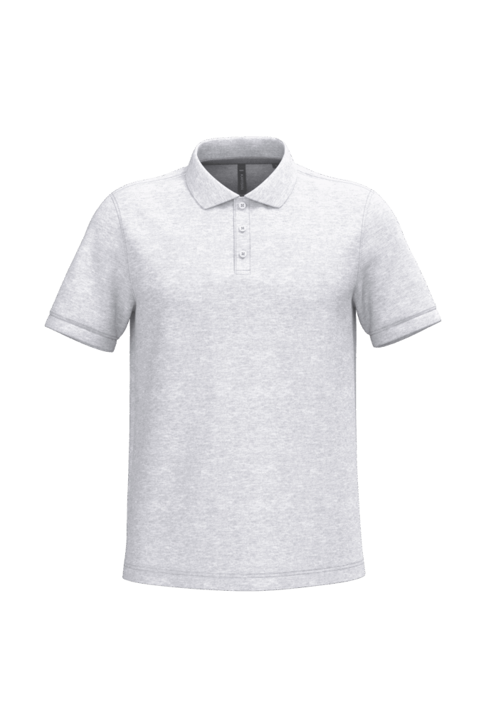 Polo piqué manches courtes homme