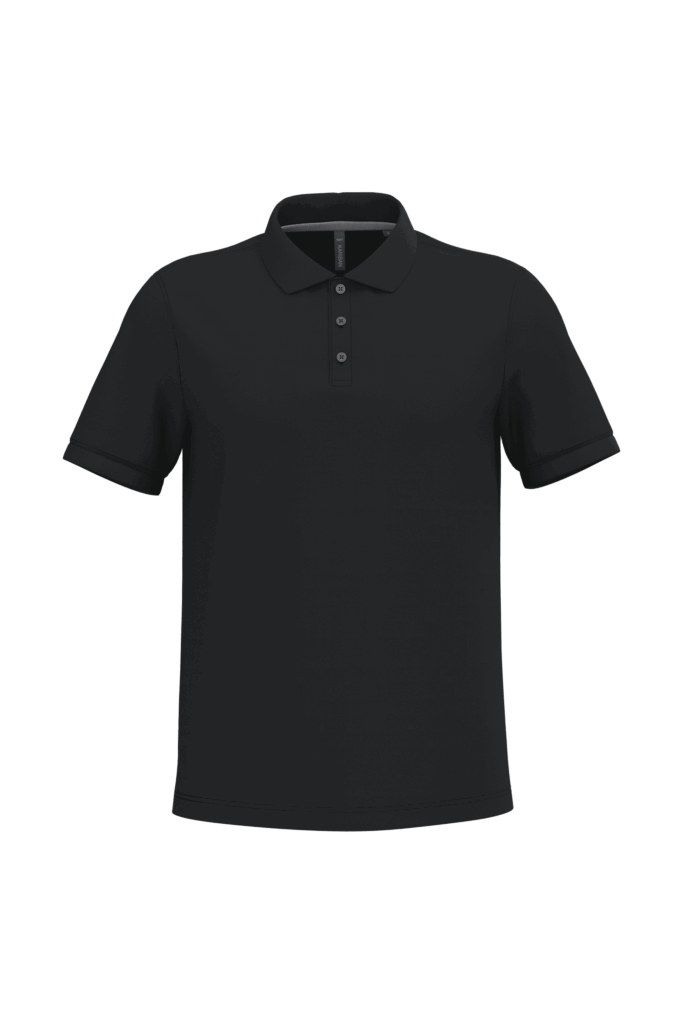 Polo piqué manches courtes homme