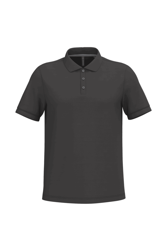 Polo piqué manches courtes homme