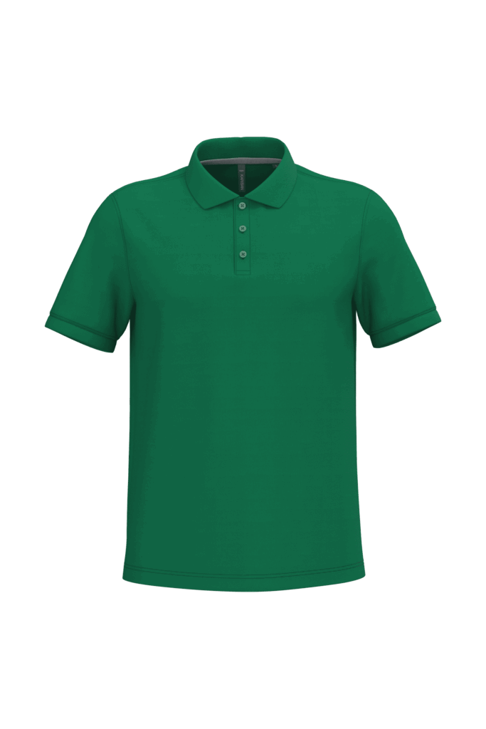 Polo piqué manches courtes homme