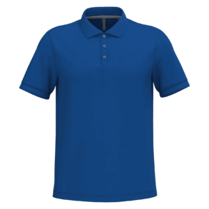 Polo piqué manches courtes homme