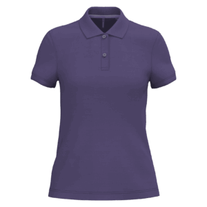 Polo manches courtes femme