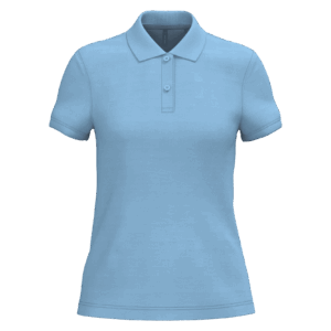 Polo manches courtes femme