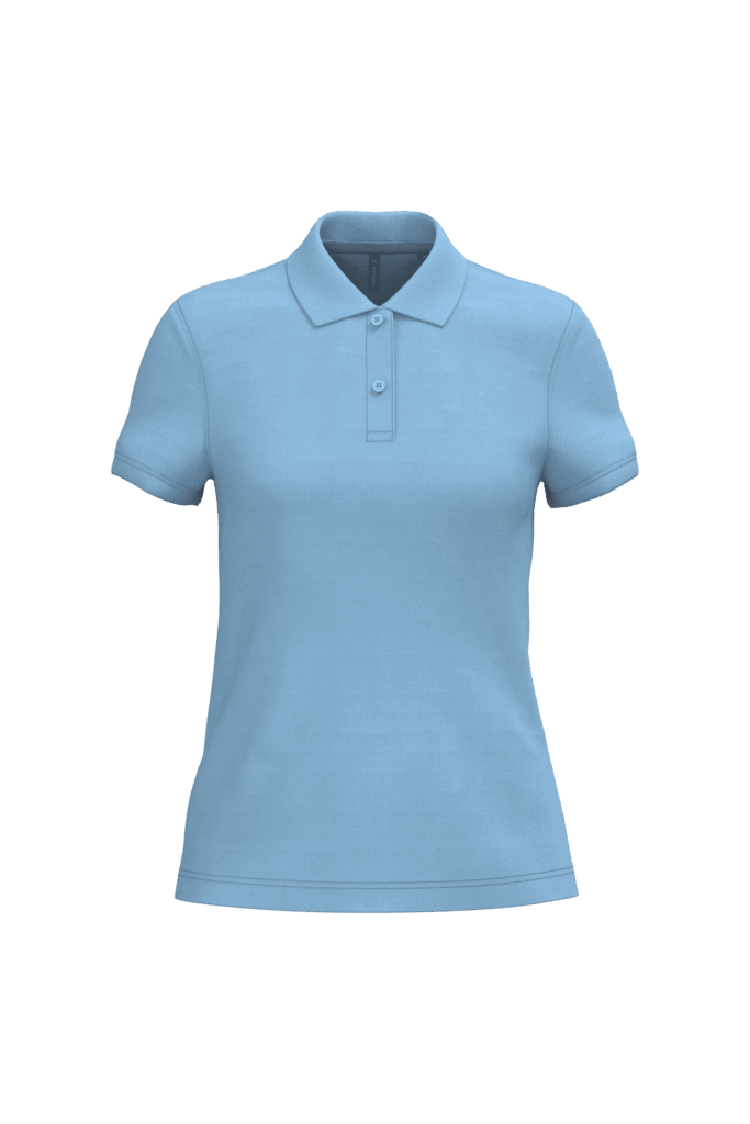 Polo manches courtes femme