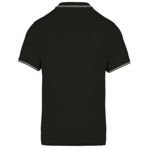 Polo maille piquée manches courtes homme