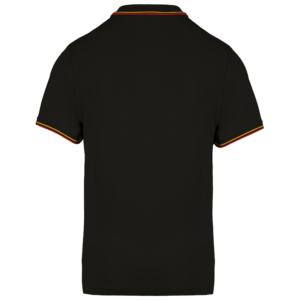 Polo maille piquée manches courtes homme