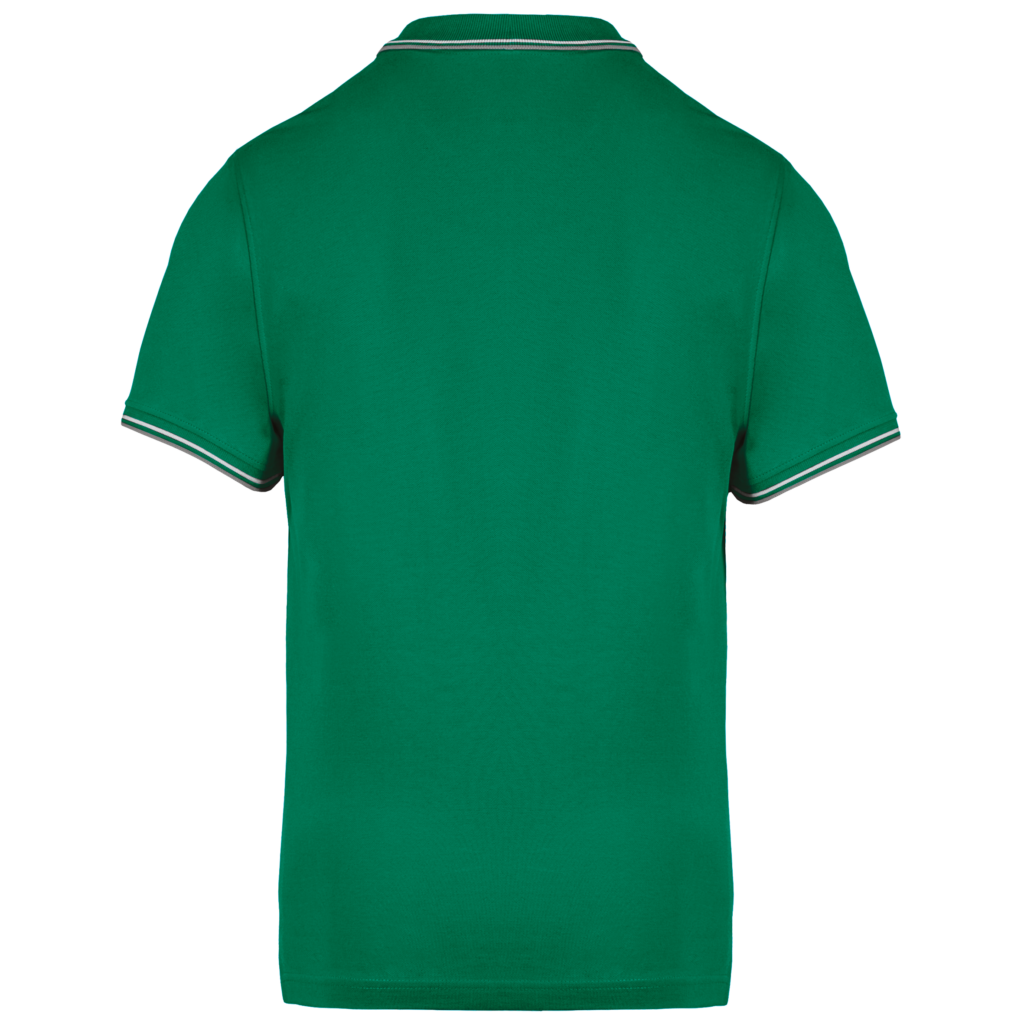 Polo maille piquée manches courtes homme