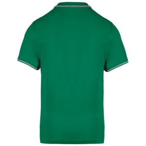 Polo maille piquée manches courtes homme