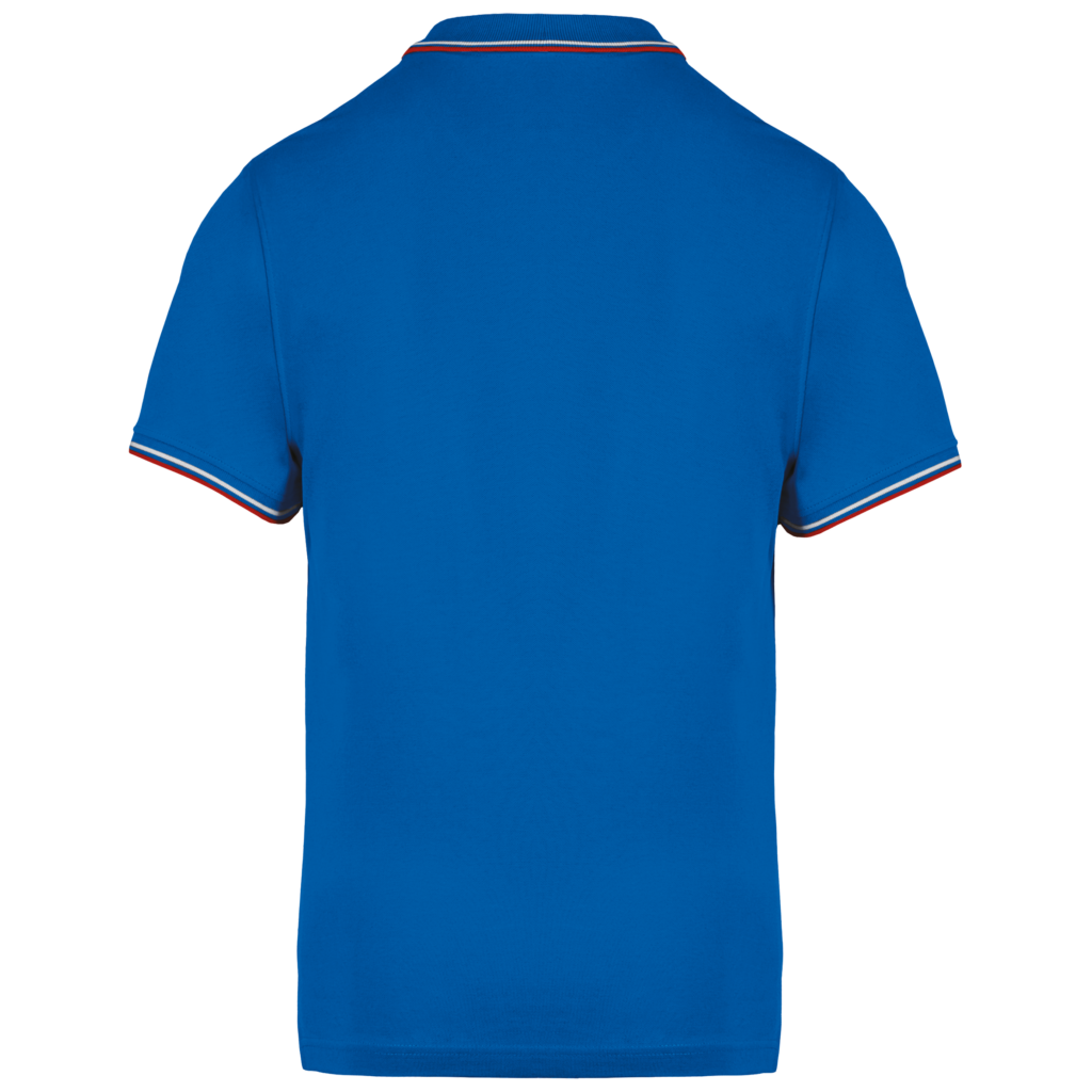 Polo maille piquée manches courtes homme