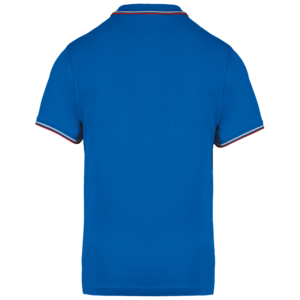 Polo maille piquée manches courtes homme