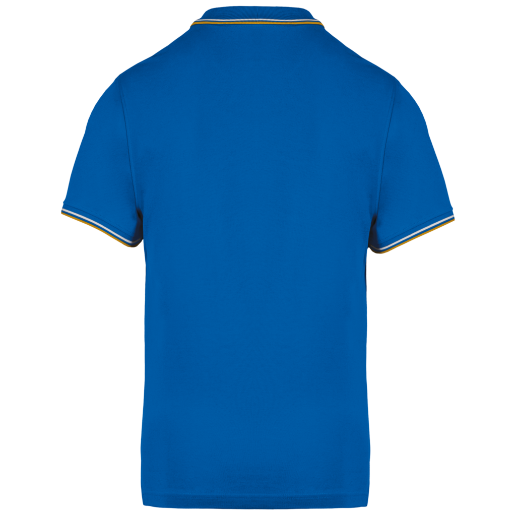 Polo maille piquée manches courtes homme