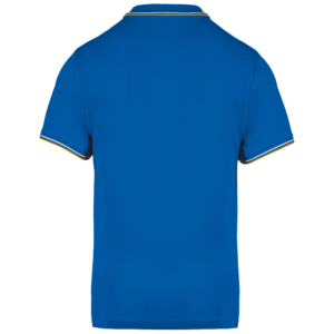 Polo maille piquée manches courtes homme