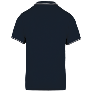 Polo maille piquée manches courtes homme