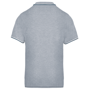 Polo maille piquée manches courtes homme