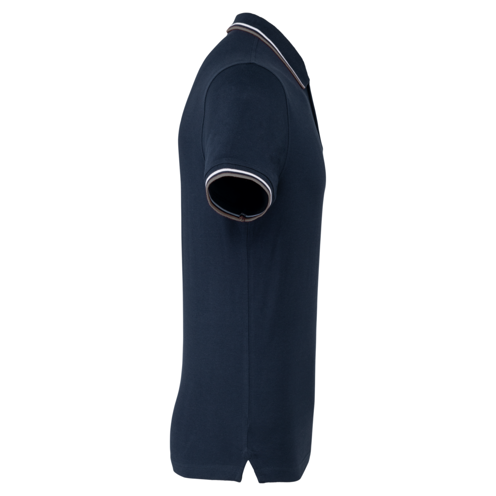 Polo maille piquée manches courtes homme
