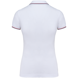 Polo manches courtes femme