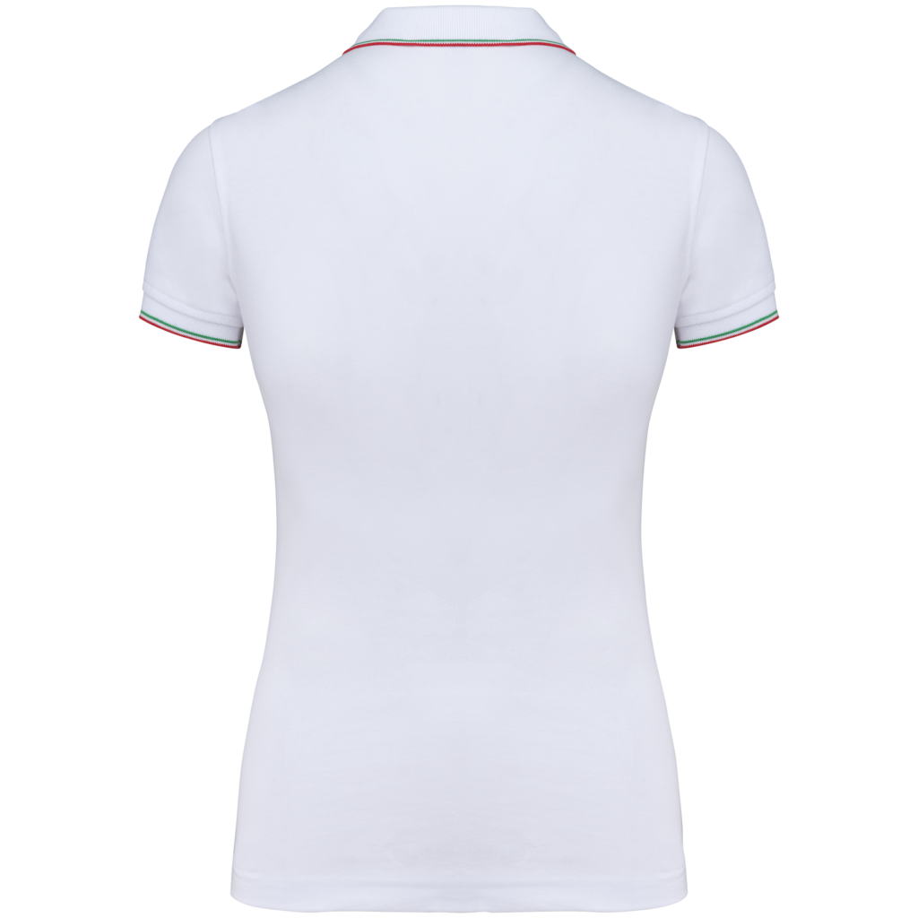 Polo manches courtes femme