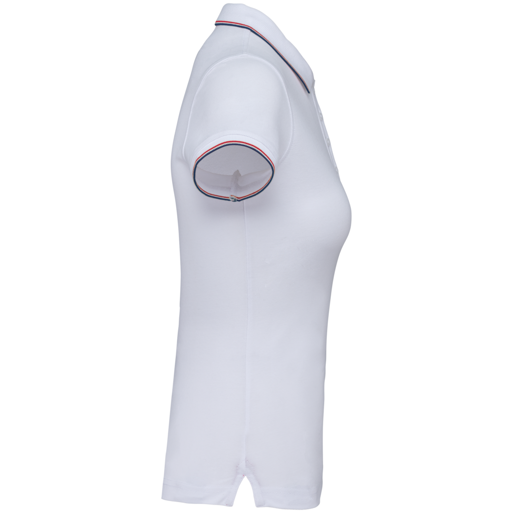 Polo manches courtes femme