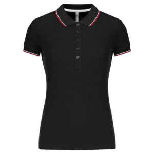 Polo manches courtes femme