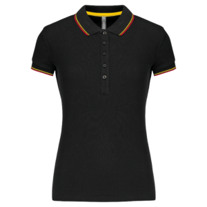 Polo manches courtes femme