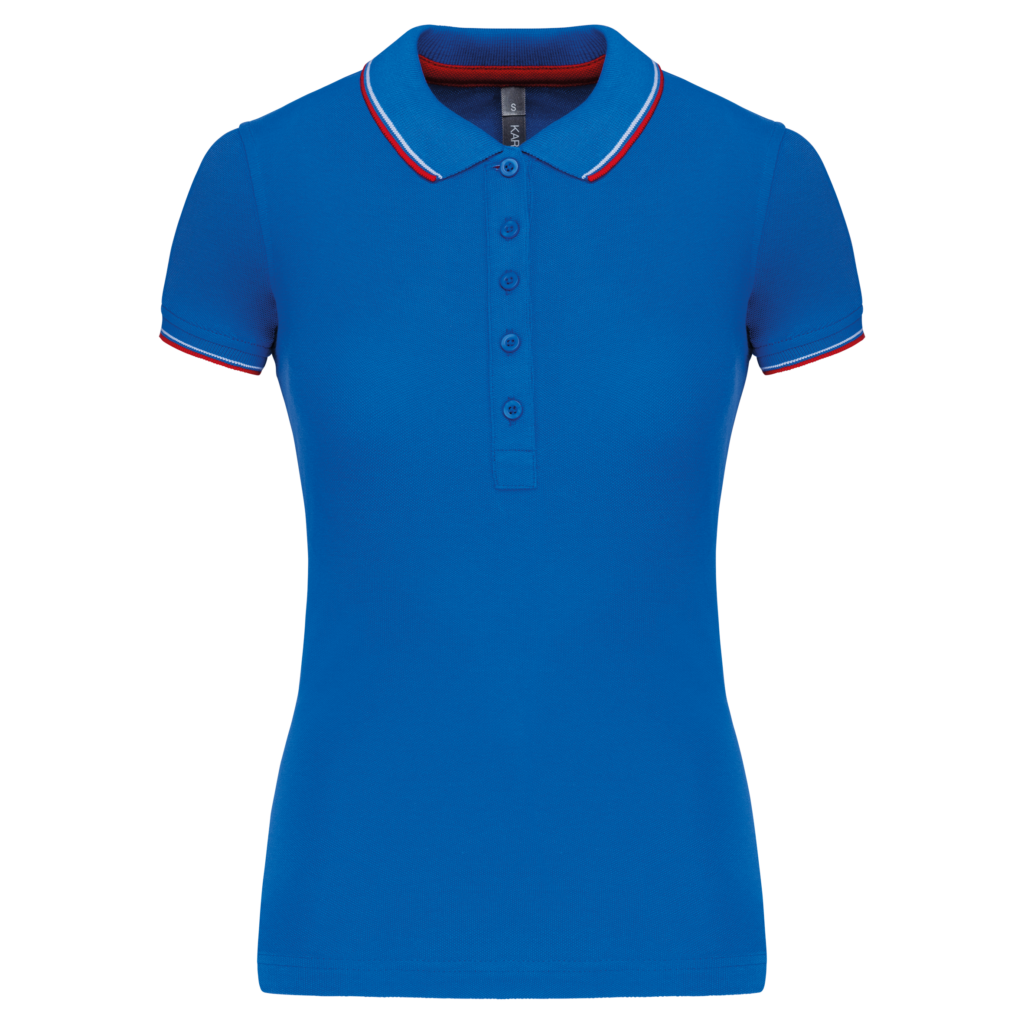 Polo manches courtes femme