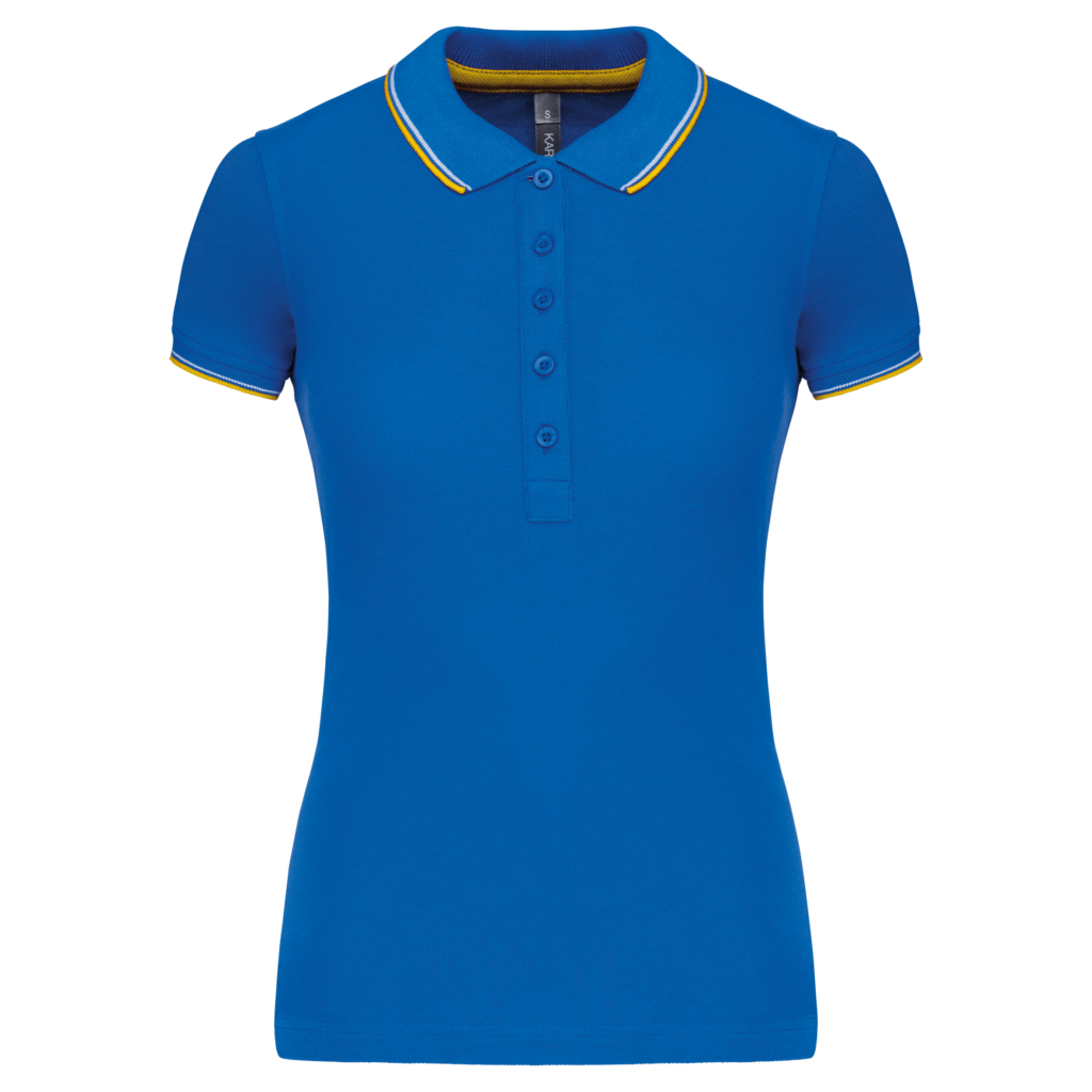 Polo manches courtes femme