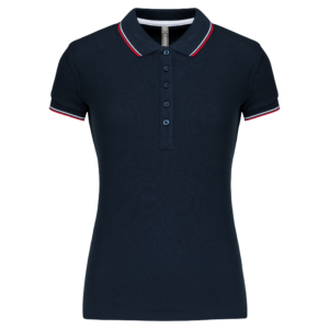 Polo manches courtes femme