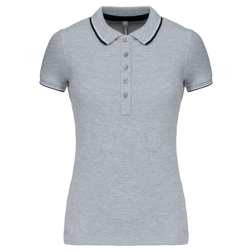 Polo manches courtes femme