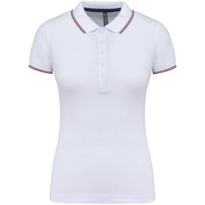 Polo manches courtes femme