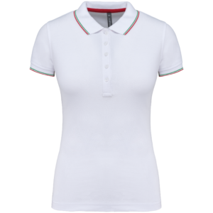 Polo manches courtes femme