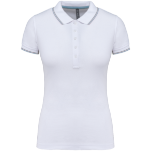 Polo manches courtes femme