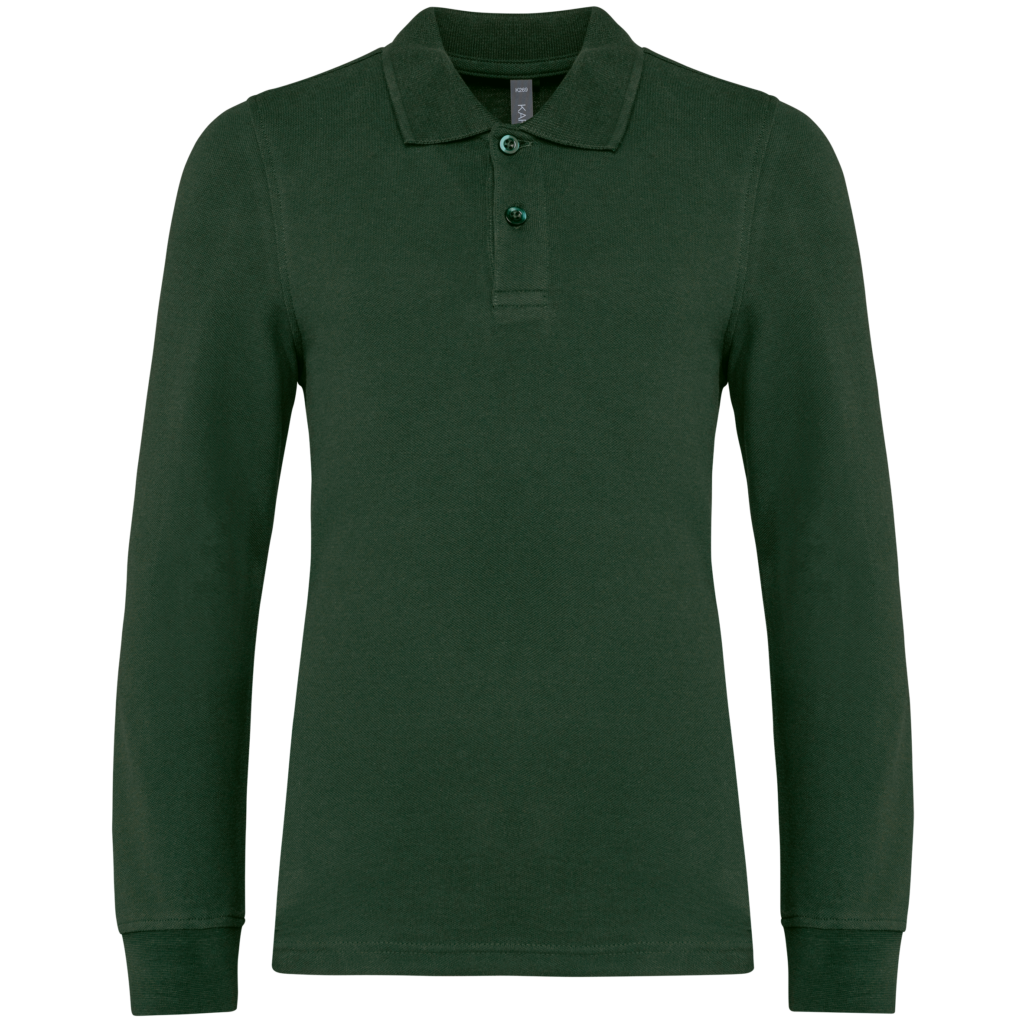 Polo manches longues enfant