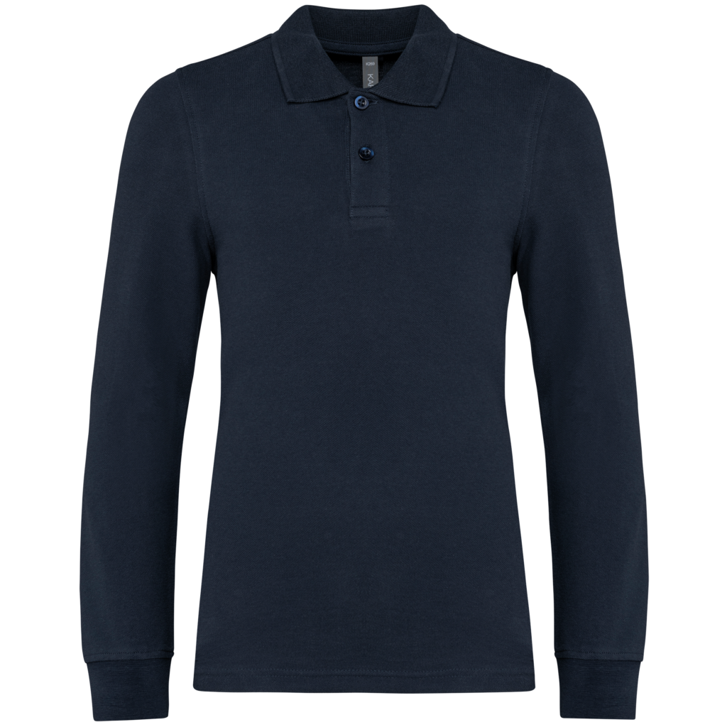 Polo manches longues enfant