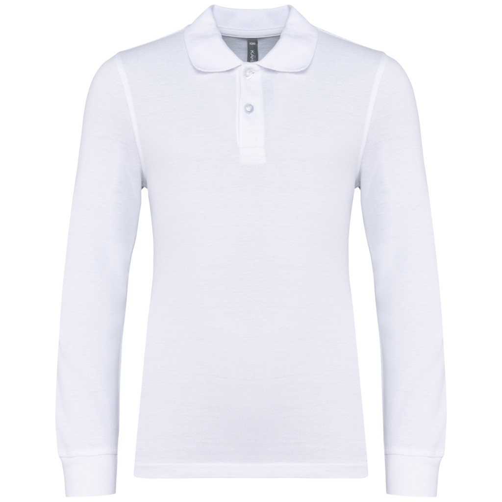 Polo manches longues enfant