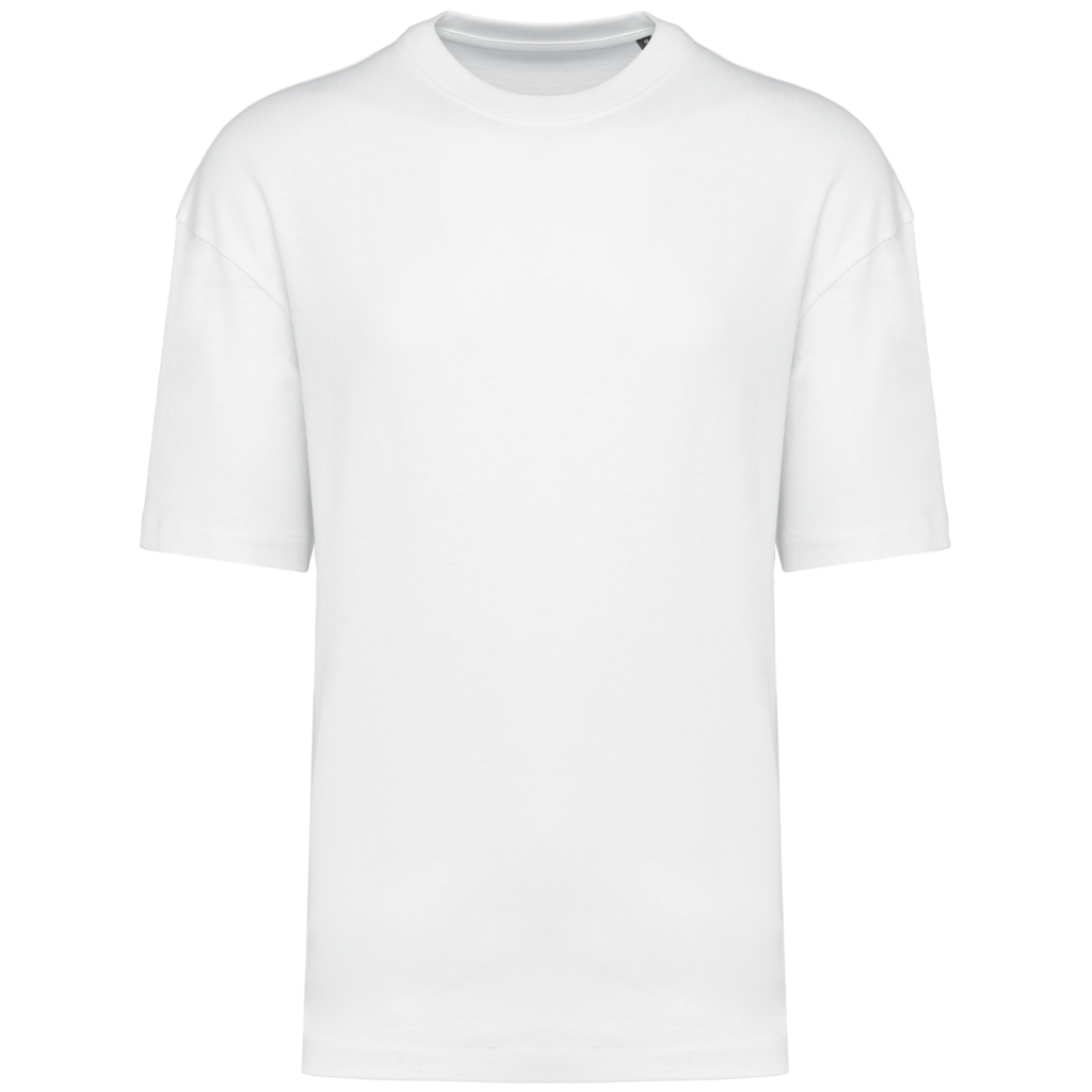 T-shirt unisexe oversize manches courtes