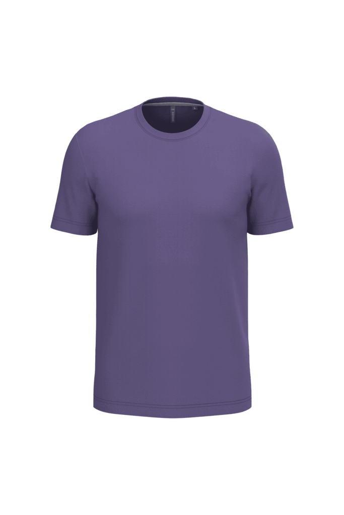 T-shirt col rond manches courtes homme