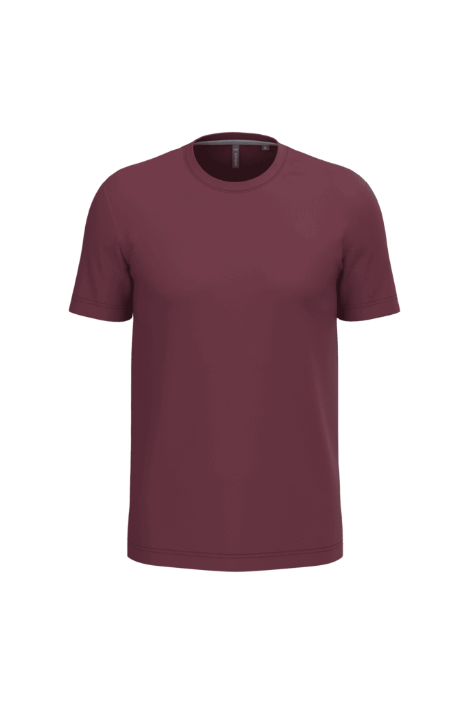 T-shirt col rond manches courtes homme