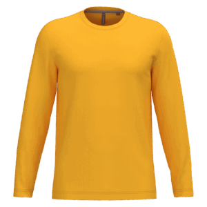 T-shirt col rond manches longues homme