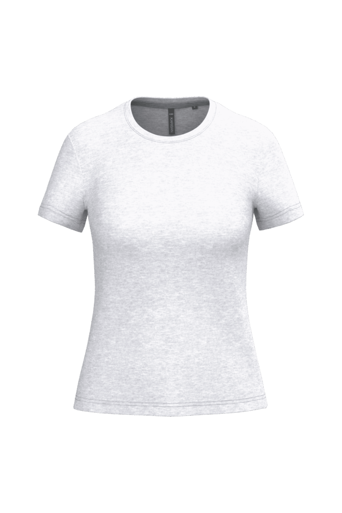 T-shirt col rond manches courtes femme