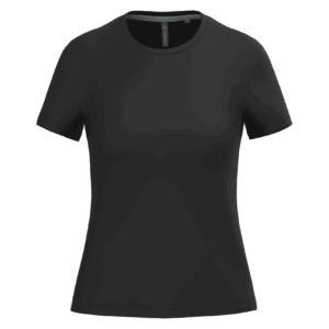 T-shirt col rond manches courtes femme