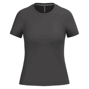 T-shirt col rond manches courtes femme