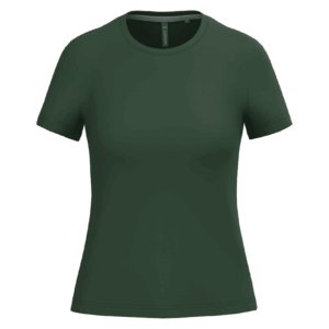 T-shirt col rond manches courtes femme