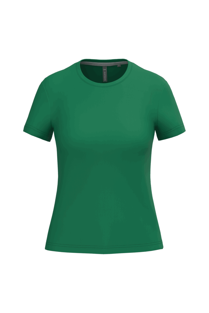 T-shirt col rond manches courtes femme