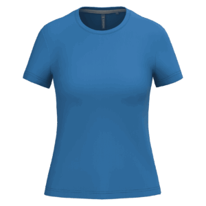 T-shirt col rond manches courtes femme