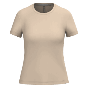 T-shirt col rond manches courtes femme