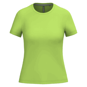 T-shirt col rond manches courtes femme